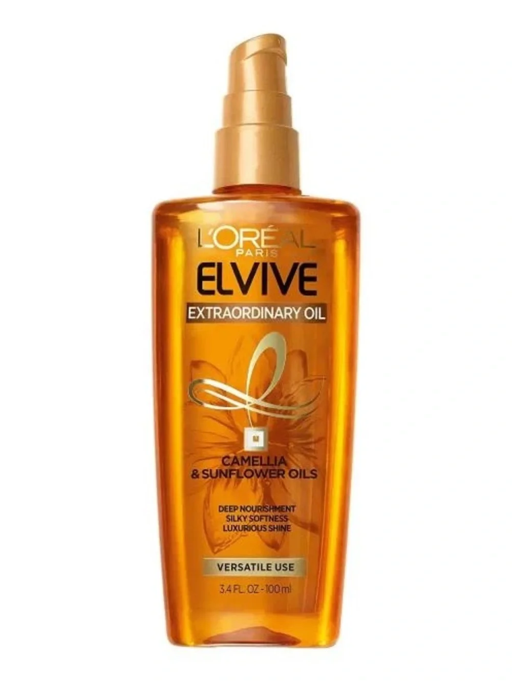 NEW L’oréal ElVIVE Extraordinary Oil Camellia & Sunflower Oils Hair Serum 3.4oz